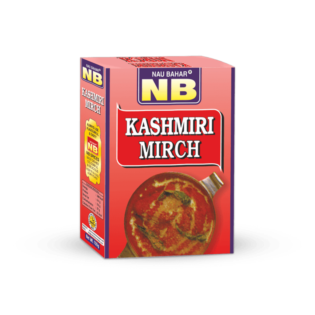 Kashmiri Mirch (200 gm) - Naubahar Masale