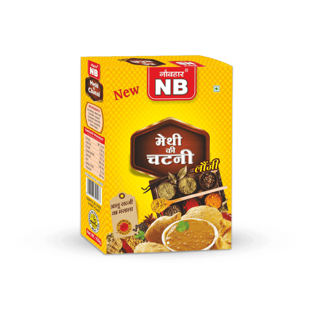 Methi Ki Chatni (200 gm) - Naubahar Masale