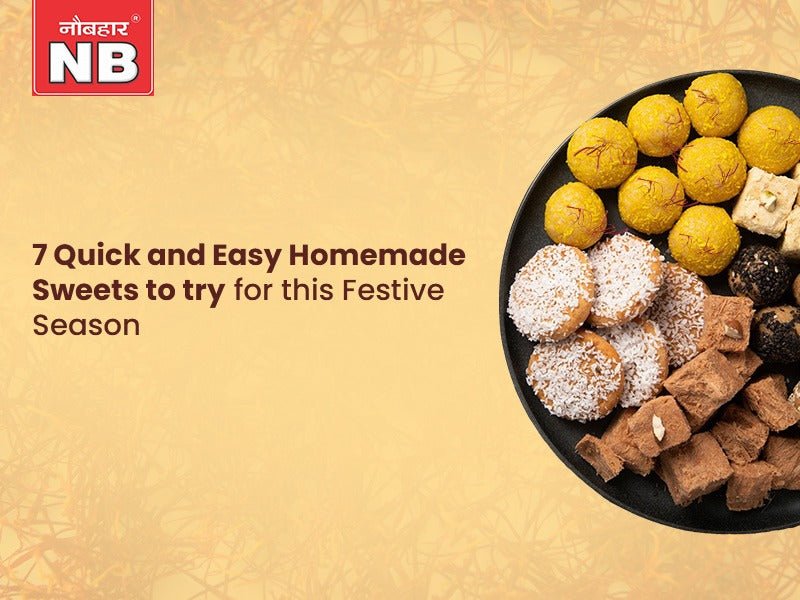 7 Quick and Easy Homemade Sweets to Try for this Festive Season