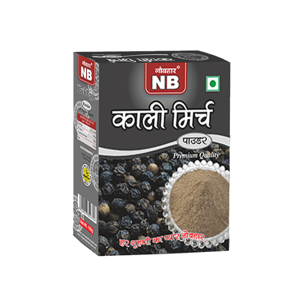Black Pepper Powder (100 gm) - Naubahar Masale